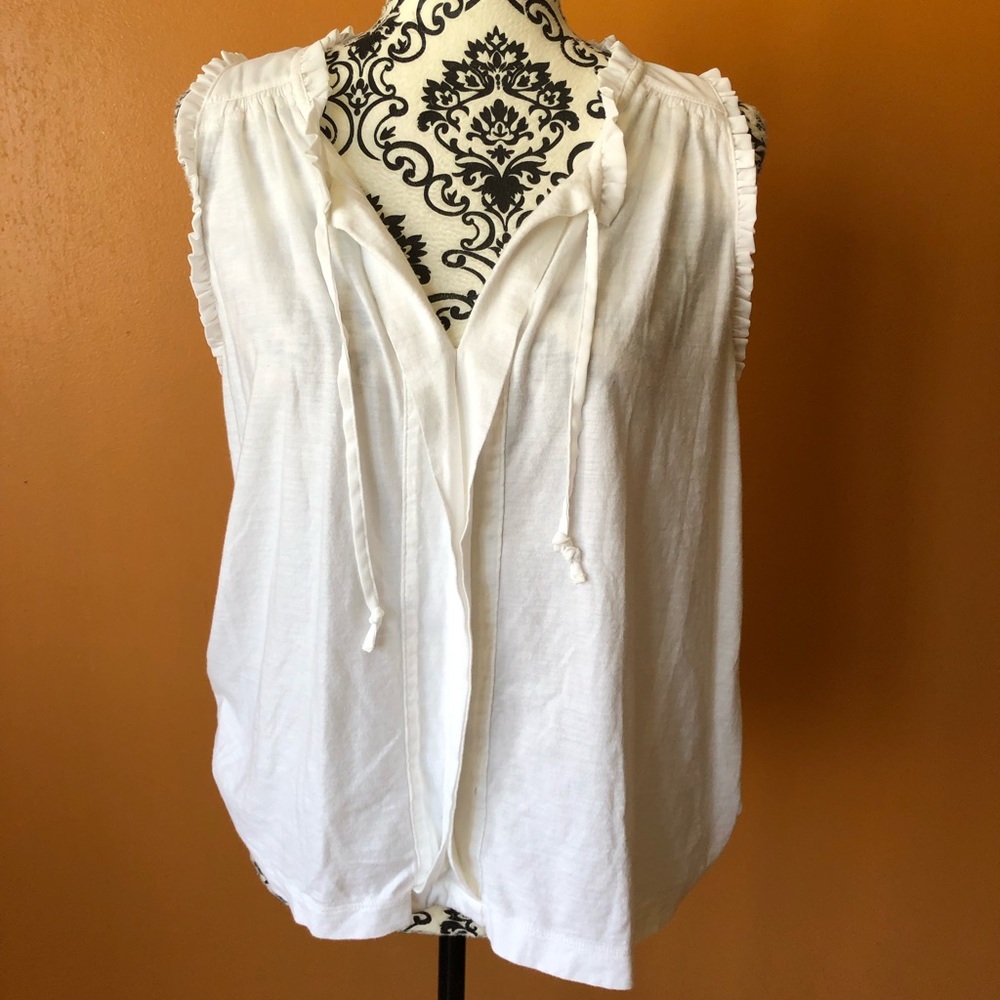 Anthropologie Meadow Rue Flowy Sleeveless Blouse
